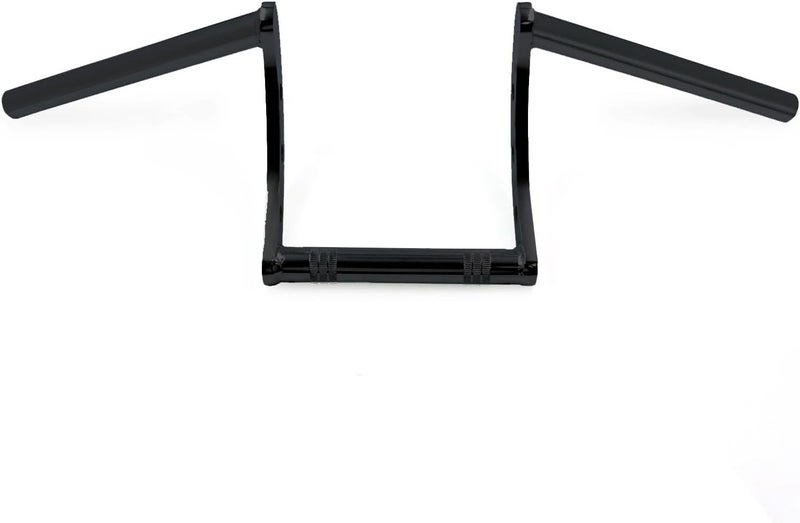 COBIKE Motorcycle Hanger 1 inch 25mm Ace Cafe Racer Clubman Handlebar Handle bars handlebars Bar compatible with Harley Sportster XL883 XL1200(Black U Shape) - Image 2